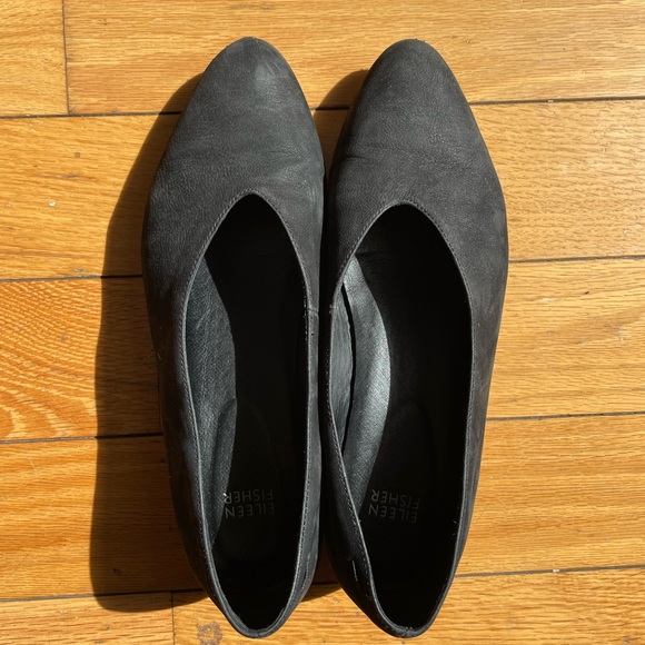 Eileen Fisher Shoes - Eileen Fisher Black Flats - Women's Size 9